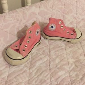 Pink Converse size 3